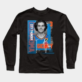 Oklahoma City Thunder Josh Giddey 3 Long Sleeve T-Shirt